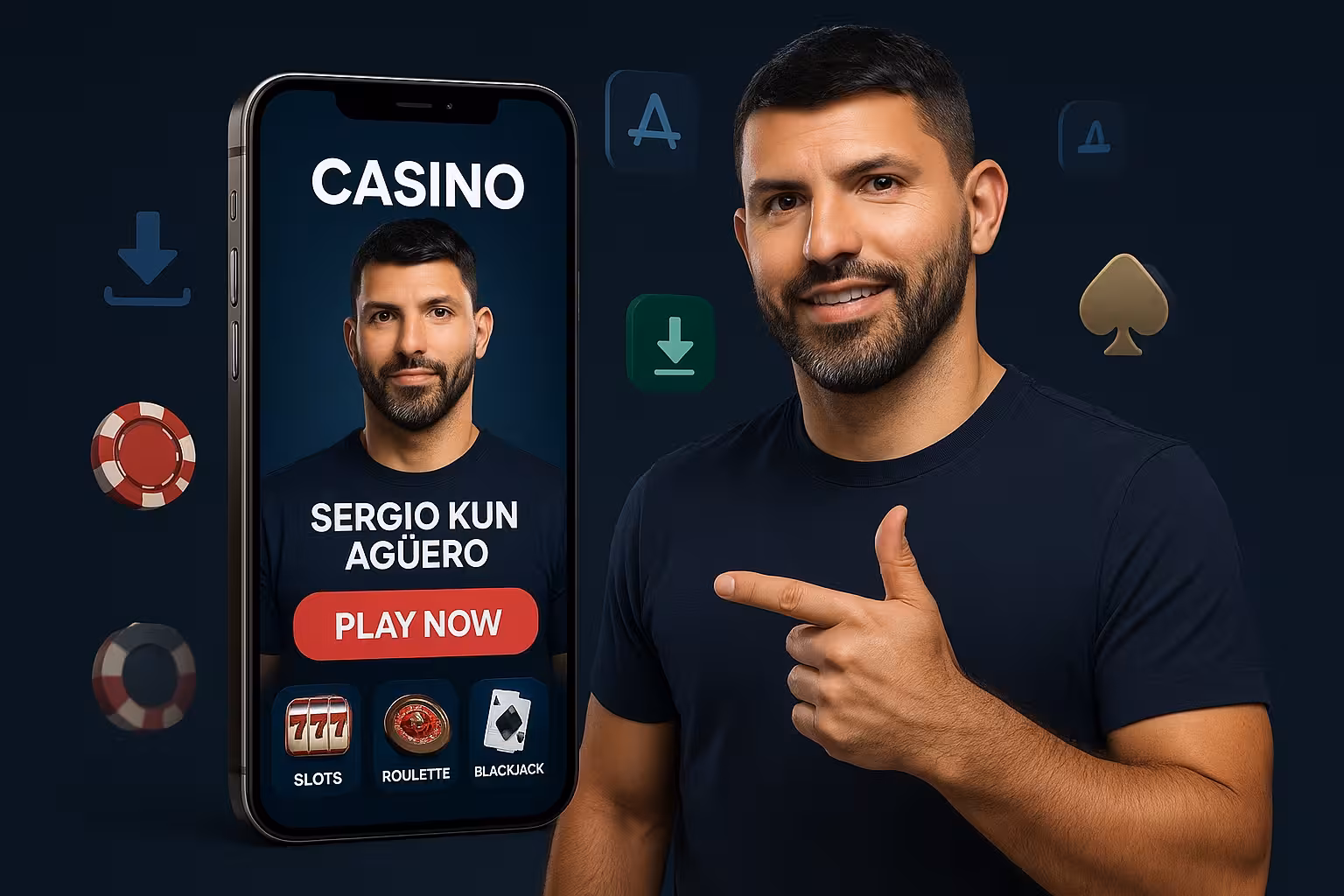 Descargar Casino Kun Aguero APP – la aplicación móvil